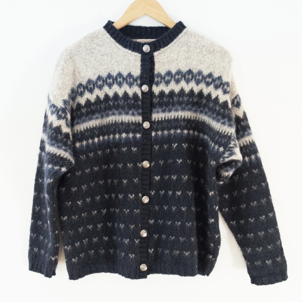 Woolrich Nordic Style Cardigan Sweater